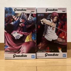 ワンピース Grandista バギー シャンクス フィギュア 2体のサムネイル