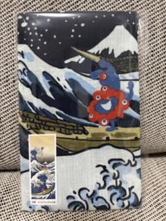 ミャクミャクと大波 絵てぬぐい 北斎 EXPO2025 万博 手ぬぐい 手拭い m89217960794_1.jpg?1745930547