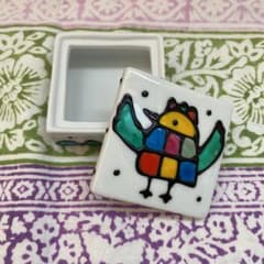 アクセサリーケース 小物入れ 陶器のサムネイル