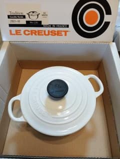 LE CREUSET Cocotte Ronde 16cm ホワイトのサムネイル