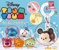 Disney ツムツム めじるしアクセサリー ミッキー スティッチ 2個セットのサムネイル