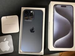 iPhone15proMAX 256GB ブルーチタニウムのサムネイル