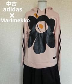 中古)adidas×Marimekkoパーカー - メルカリ