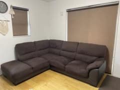 最終値下げ‼️売れなければ業者に出します‼️ニトリ コーナーソファ