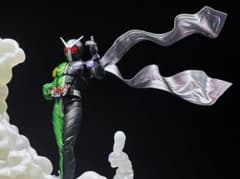 SHFiguarts 진골 조각 가면 라이더 W 풍도 탐정 천 머플러 장단 세트