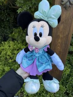 東京ディズニーシー ミニーマウス ぬいぐるみ 25周年 スパークリング