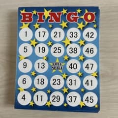 マジック早ビンゴカード31枚のサムネイル