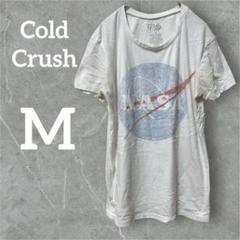 ✨️海外古着✨Cold Crush【Ｍ】NASAロゴ Tシャツ ホワイト