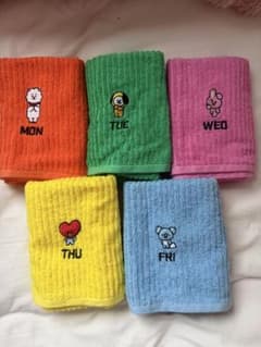 BTS BT21 Daily Face Towel