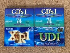 カセットテープ 未使用 ４本のサムネイル