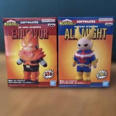 僕のヒーローアカデミア SOFVIMATES オールマイト　エンデヴァー 各1種