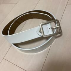 レザーベルト ホワイトのサムネイル