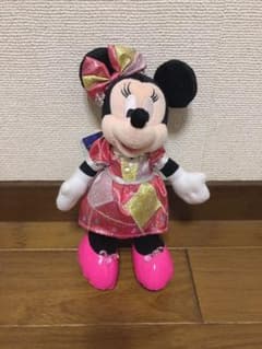 ミッキー ミニー ぬいぐるみバッジ キーホルダーのサムネイル