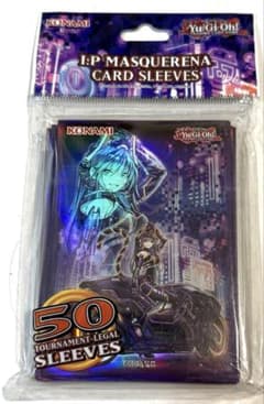 遊戯王【海外限定】IPマスカレーナ スリーブ 50枚入り 未開封 10個セット❗️ スリーブ『IPマスカレーナ(海外製)』50枚入り【-】{-}《スリーブ》