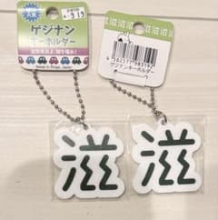 新品　ゲジナン アクリルキーホルダー ホワイト　２つのサムネイル