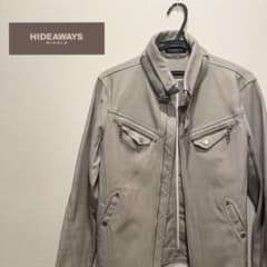 【値下げ！！】HIDEWAY NICOLEライダースジャケットのサムネイル