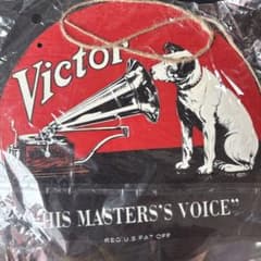 Victor 蓄音機 プレートのサムネイル