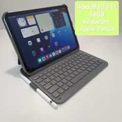 iPad第10世代 64GB 、 iNatec Keyboard、 Pencil iPad第10世代 64GB 、 iNatec Keyboard、 Pencil - メルカリ