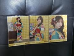 乃木坂46 菅原咲月 生写真 浴衣 3種コンプ 真夏の全国ツアー2026