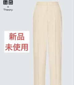 未使用★ユニクロ×セオリー 感動タックイージーパンツ 30natural Sのサムネイル