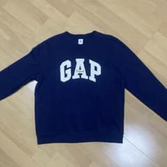 GAP original ロゴ スウェット トレーナー ネイビーのサムネイル