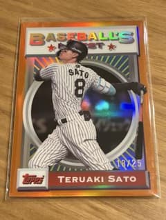 【25枚限定】佐藤輝明 阪神 2025 Topps Finestのサムネイル