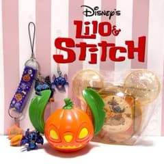 디즈니 Lilo&Stitch 스티치 할로윈 말레피센트 귀신