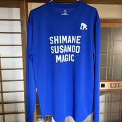 島根スサノオマジック 【選手着用モデル】プラクティスロングスリーブT