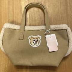FEILER オールドテディ ワッペンボアトートバッグ - メルカリ