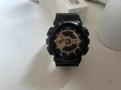 CASIO G-SHOCK ブラック×ゴールド 腕時計 本体のサムネイル