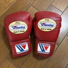 Winning ボクシンググローブ 8oz レッド - メルカリ