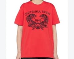 Onitsuka Tiger Tシャツ レッドのサムネイル