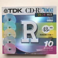 TDK データ用CD-R  700MB 48倍速対応 10枚入りのサムネイル