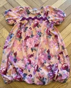 ANNA SUI mini アナスイミニ 花柄ワンピース 120cm