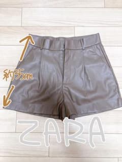 ☆うみそらmam様専用☆ZARA フェイクレザー　ショートパンツのサムネイル