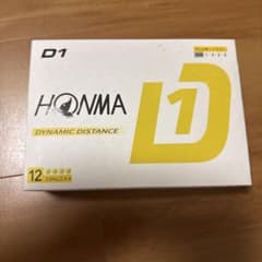 HONMA D1 ゴルフボール イエロー 1ダースのサムネイル
