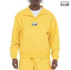 proclub トラックジャケット　プロクラブ　レア　イエロー　ハーフジップのサムネイル