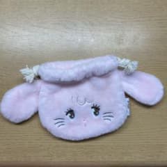 mikko characters フェイス巾着 Cammy ピンクのサムネイル