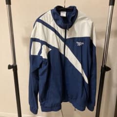Reebok Classic ナイロンジャケット ネイビー/ホワイトのサムネイル
