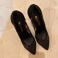 DIANA ダイアナ レースパンプス　22.5のサムネイル