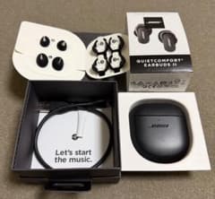 【美品・付属品完備】Bose QuietComfort Earbuds II 黒のサムネイル