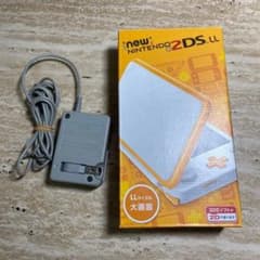 Newニンテンドー2DS LL 本体 ホワイト×オレンジ 6472 - メルカリ
