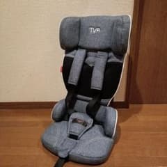 【美品】トラベルベストECプラス　チャイルドシート デニム 日本育児 チャイルドシート トラベルベスト ECプラス デニム 9kg~18kg