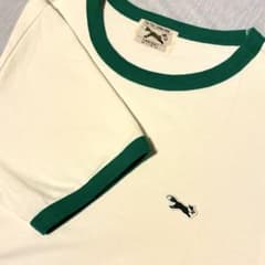 TOWNCRAFT the FOXリンガーTシャツ グリーン ホワイト FREEのサムネイル