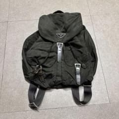 Prada 프라다 배낭 가방 나일론 모스 그린