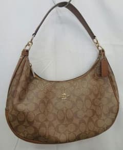 COACH シグネチャー ハーレー EW ホーボー 2WAY ショルダーバッグ