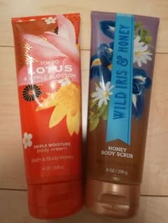 bath&body works ボディクリーム、ボディスクラブのサムネイル