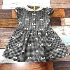 未使用♥︎F.O.KIDSリボンワンピース♥︎90のサムネイル