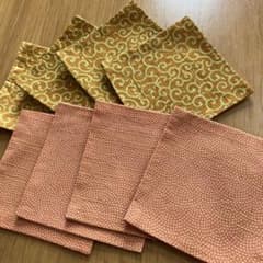 カラフルな布製コースターセットのサムネイル