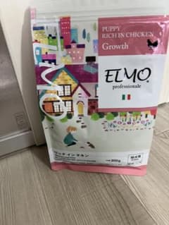 ELMO 幼犬用 ドッグフード リッチインチキン 800g×1のサムネイル